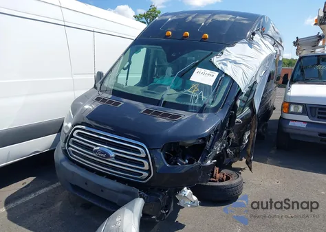 2018 Ford Transit z USA, uszkodzony, nr VIN 1FBVU4XM2JKA48524